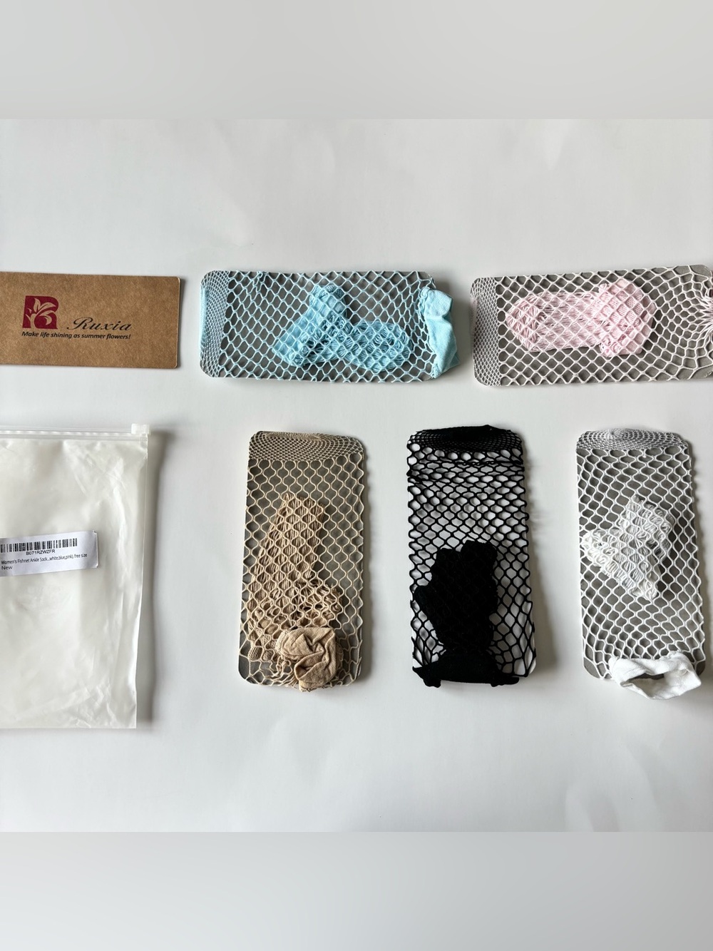 5 Pack Fishnet Socks - Picture 2 of 6